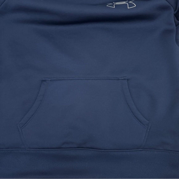 Under Armour Women’s Pullover Navy Blue Sweatshirt Crew Neck Size L - Picture 6 of 9